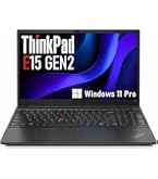 Amazon.com: Lenovo ThinkPad E15 Gen 2 Business Laptop, 15.6
